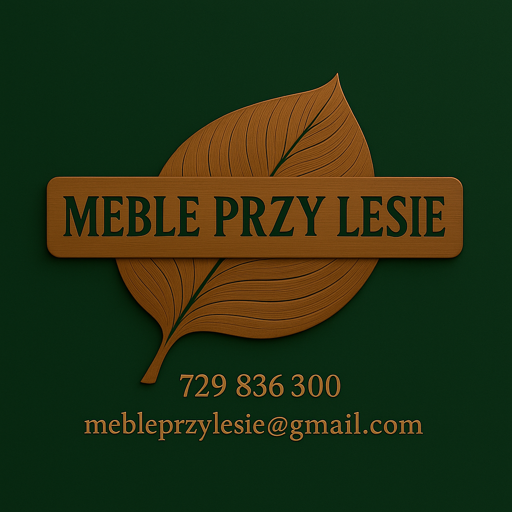 Meble przy lesie